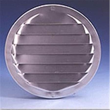Protectionpro R lb-1002 2 in. Round Aluminum Screen Louver, Brown PR429457